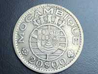 Moçambique - 20 Escudos Prata 1952