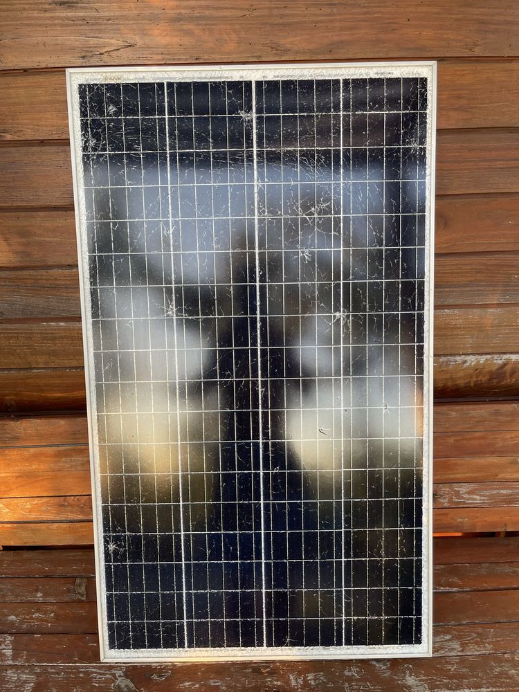 Painel Solar Xunzel 120W - Vidro rachado