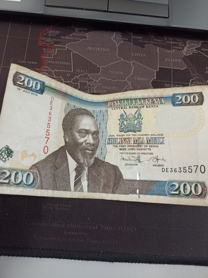 Nota 20 shillings