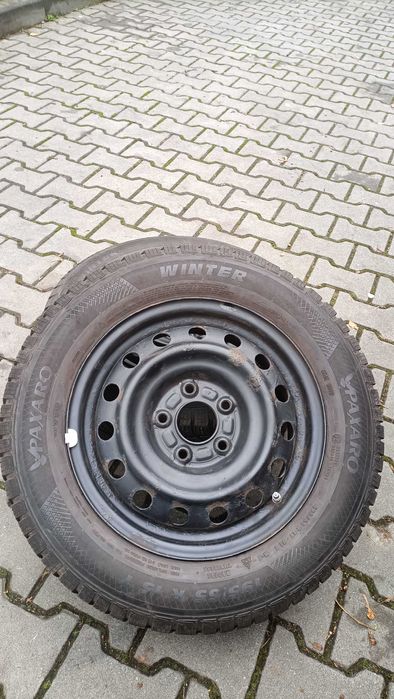 Felgi koła stalowe z oponami zimowymi 5x114.3 15cali super stan