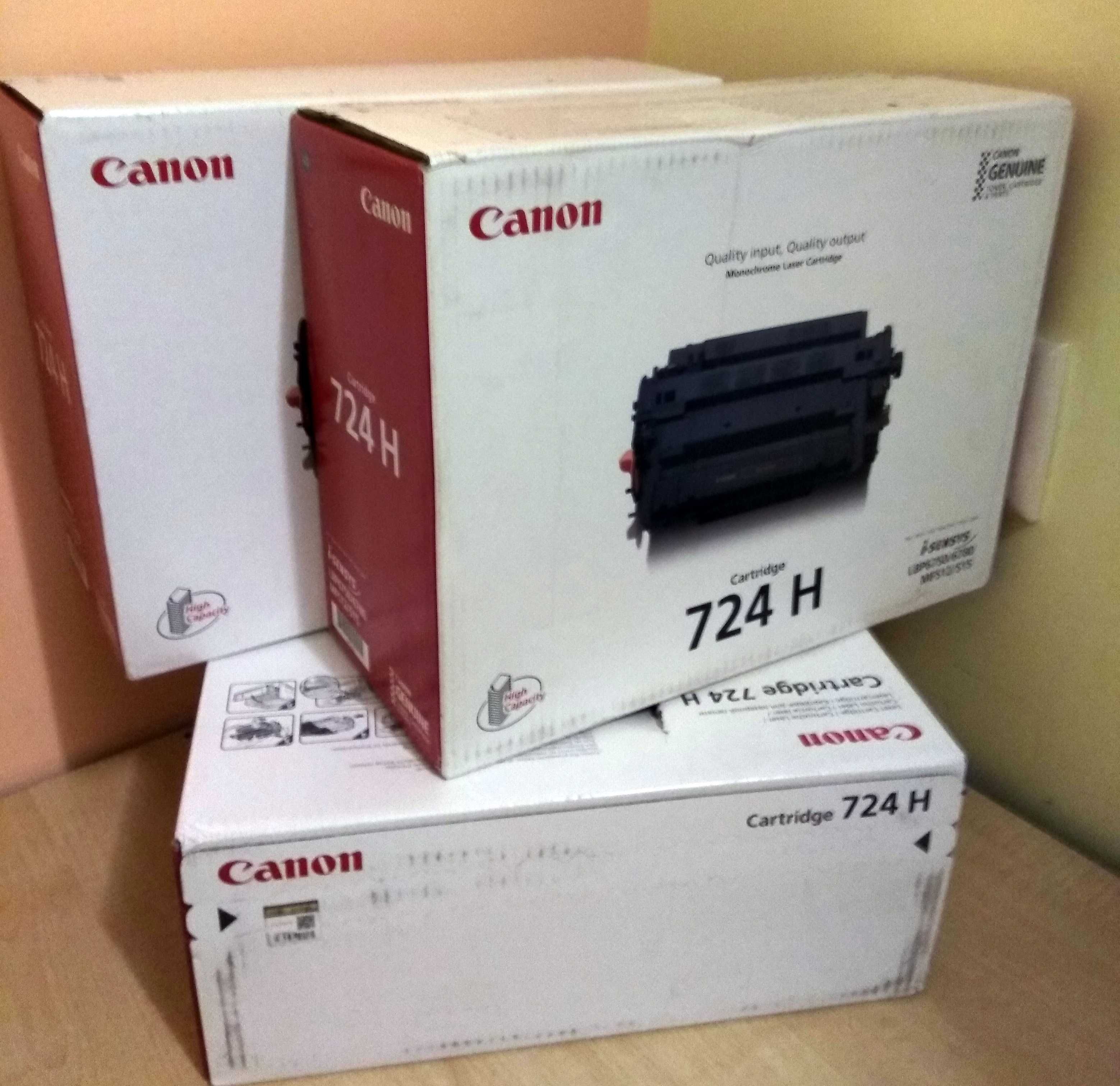 Картриджи CANON 719H 724H 040H 041H 052H 055H ОРИГІНАЛ