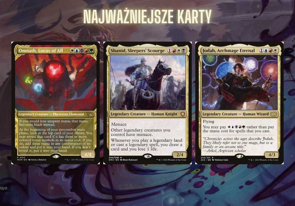 Magic the Gathering Commander | Final Fantasy, 5 colors, legendary