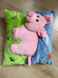 Mała poduszka ze świnką