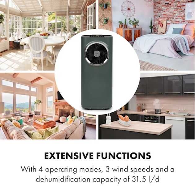 Кондиционер KLARSTEIN Kraftwerk Smart 12K 3в1 Wifi