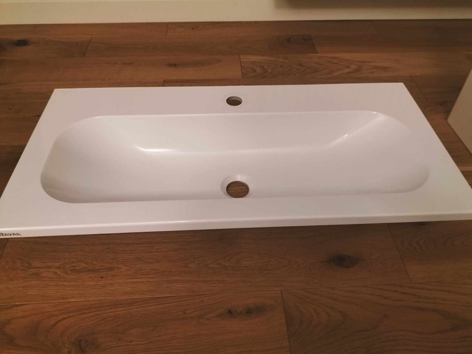 umywalka i szafka pod umywalkę - Ravak Ring 80cm