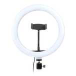 LAMPA PIERŚCIENIOWA selfie led SAM RING na usb 26 cm fotograficzna