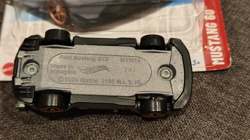 Hot Wheels Error Ford Mustang GTD