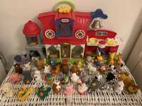 Mega zestaw Fisher Price Little People Farma grająca z figurkami
