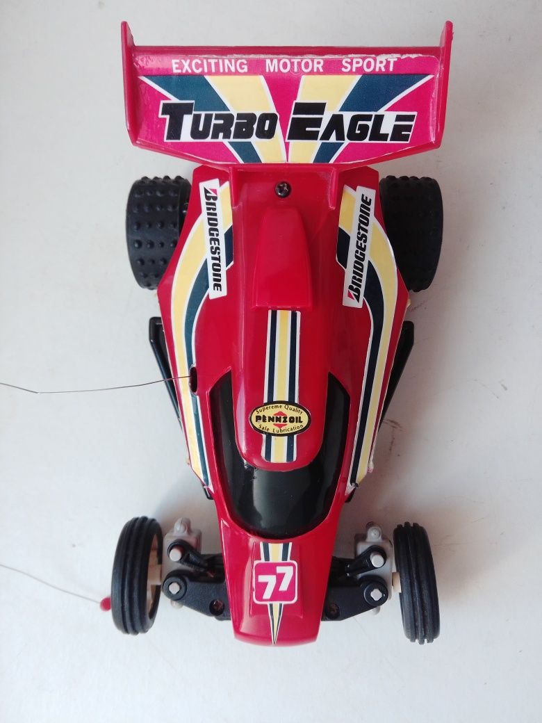 Carro Turbo Eagle rc para recuperação ou peças.