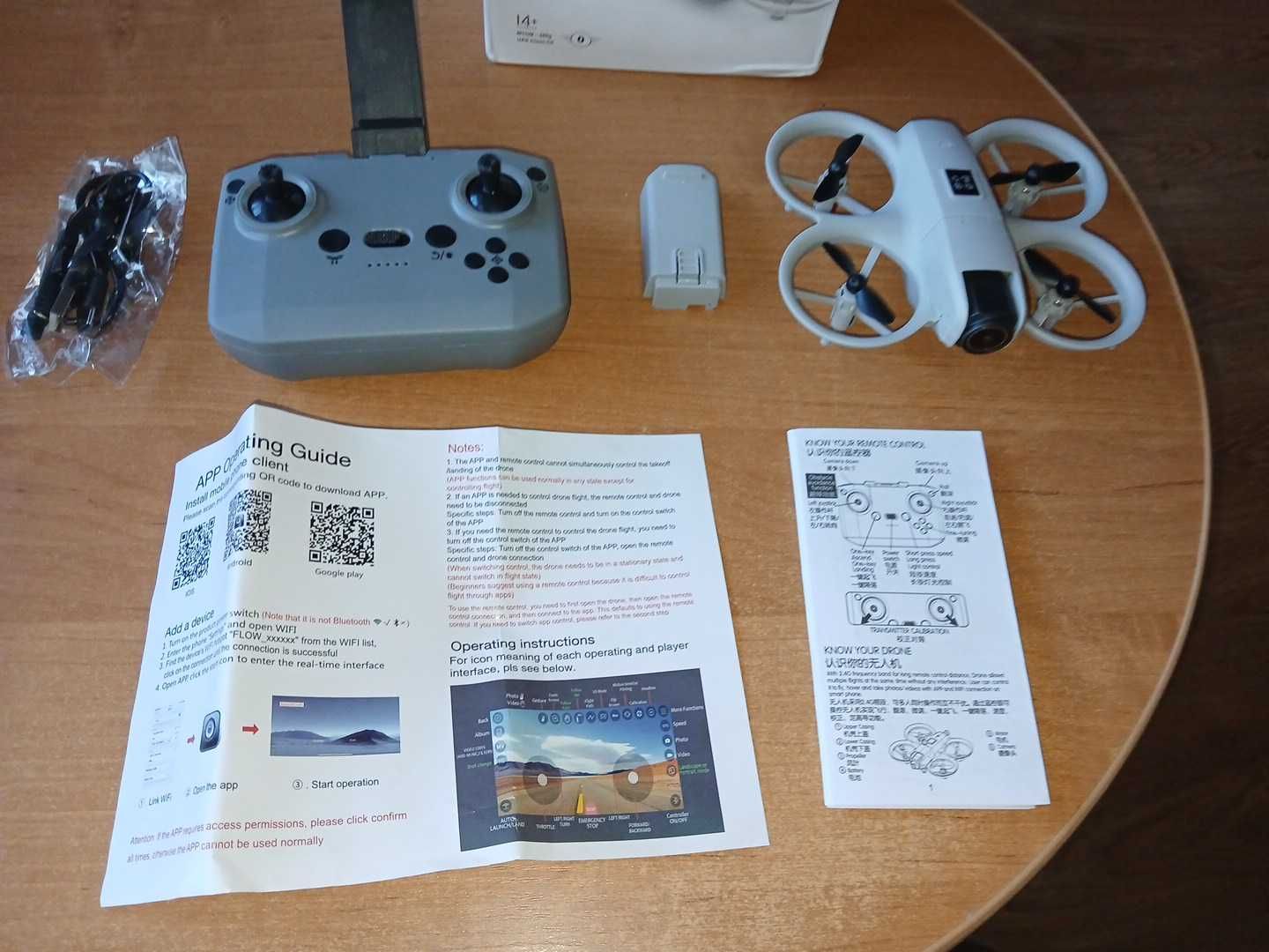 Xiaomi Dron Mini i1pro 4K ruchoma kamera zdalnie góra dół FPV WiFi