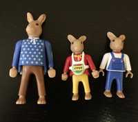 Playmobil rodzina królików króliki