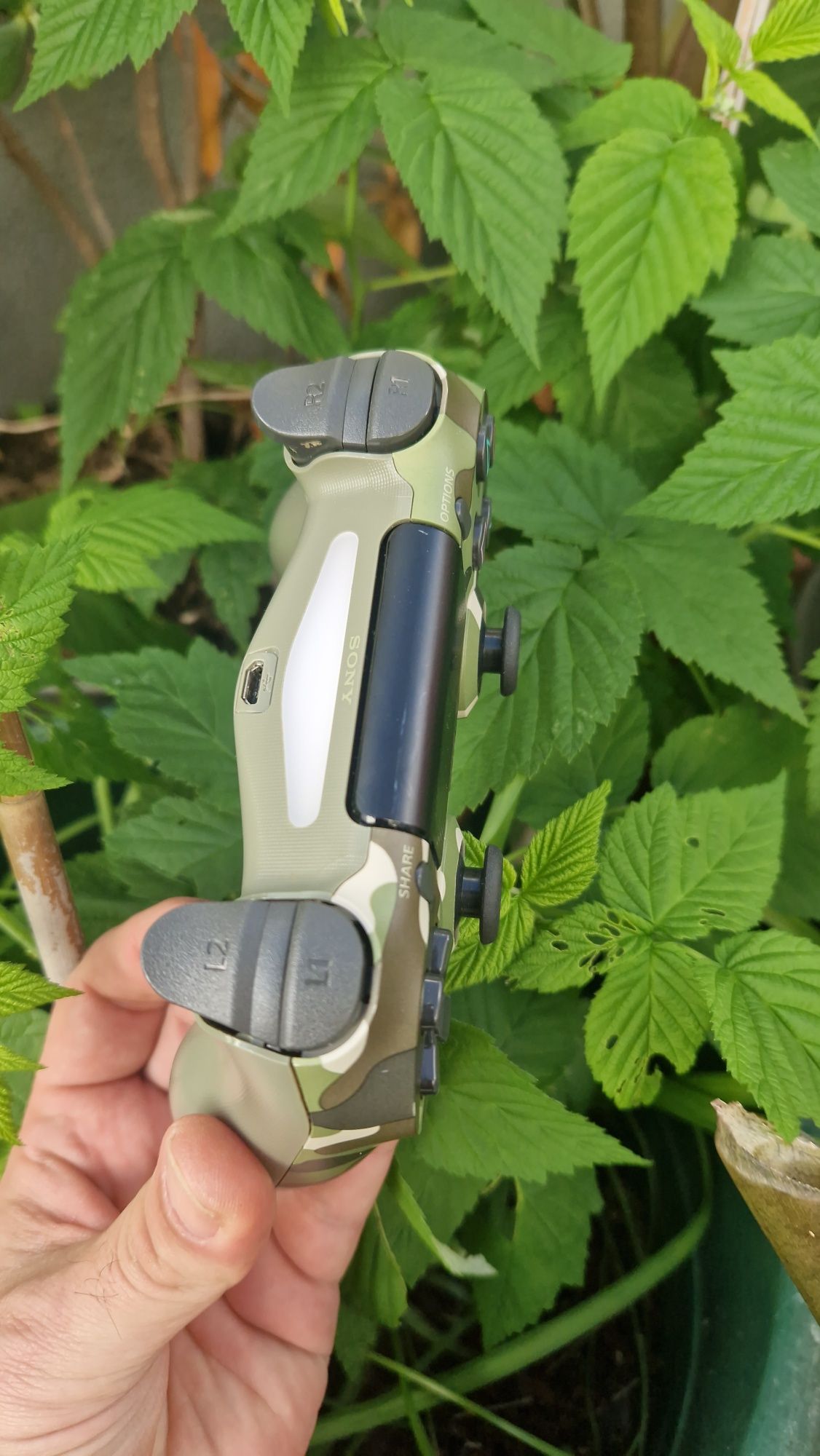 Comando ps4 camuflado verde