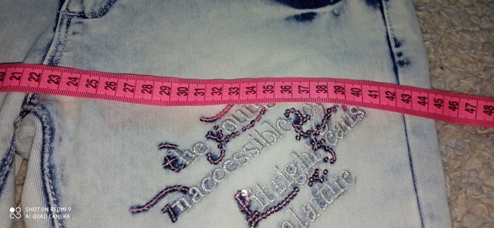 Джинсы легкие катоновый стрейч, варенки