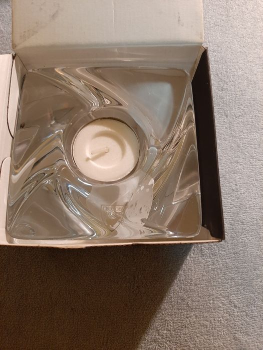 Świecznik Orrefors Tornado