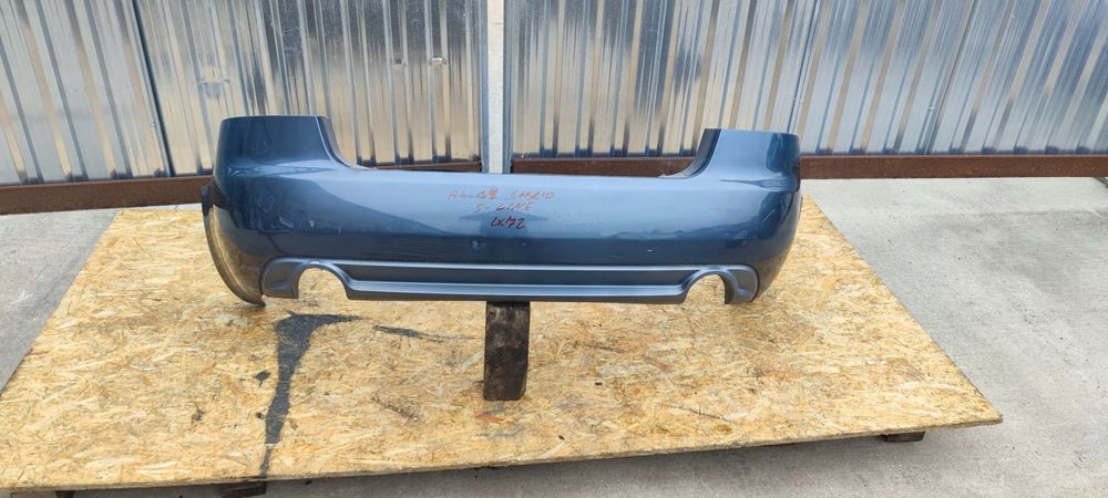 ZDERZAK TYŁ AUDI A4 B7 CABRIO S LINE LX7Z KOMPLET