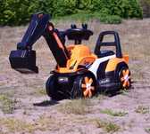 KOPARKA NA AKUMULATOR Traktor  Dla dziecka Jeździk z Łyżką Elektryczną