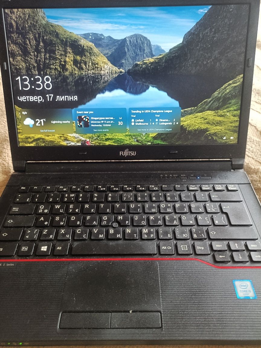 Ноутбук Fujitsu Lifebook E546. 16 Gb RAM, 240 Gb SSD