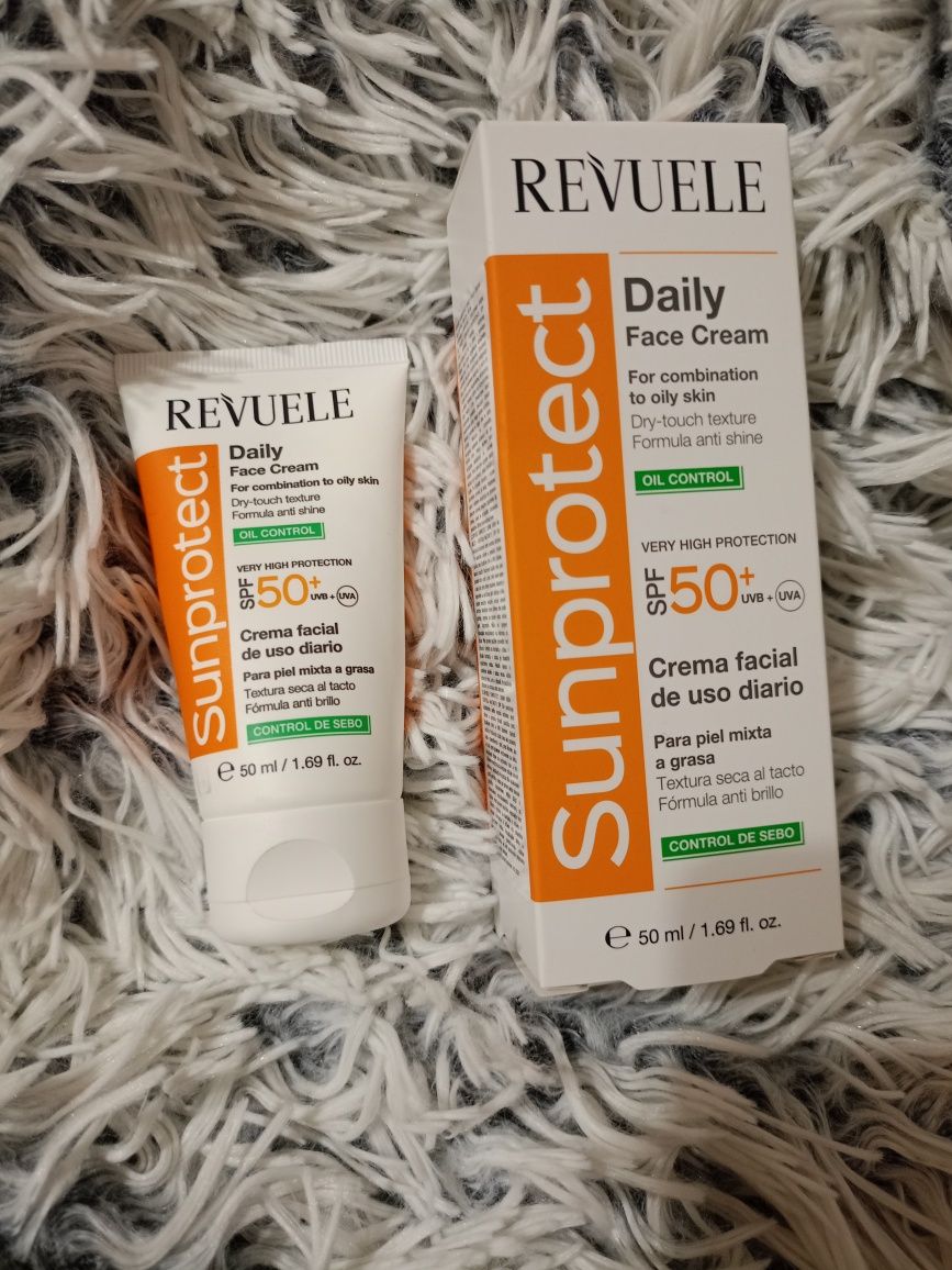 Revuele Sunprotect, krem do twarzy z SPF50+ dla skóry tłustej