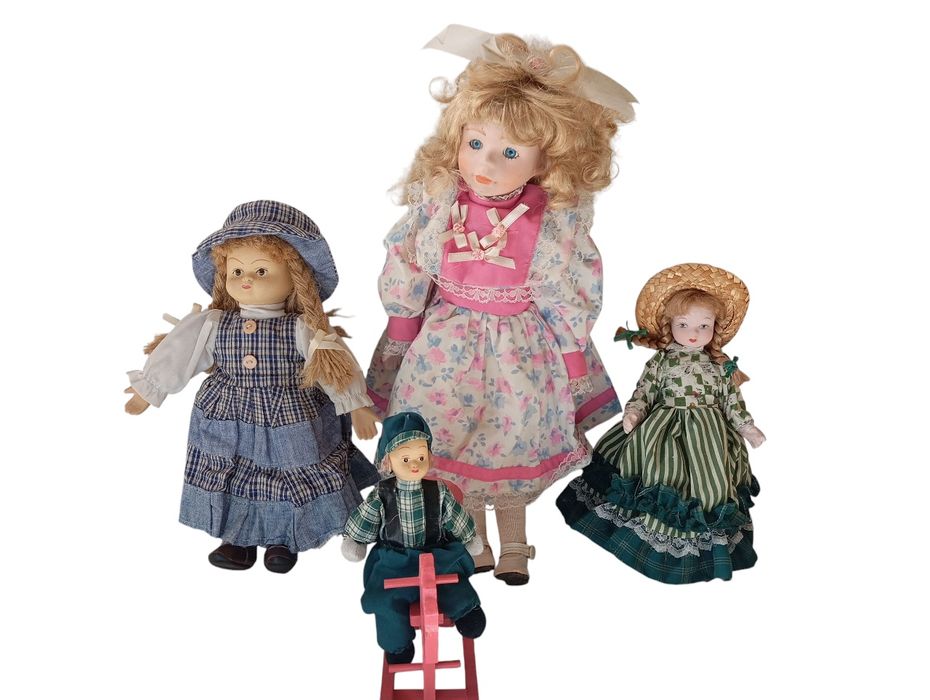 Bonecas de porcelana