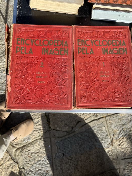 Enciclopedia pela Imagem Lello irmao Lda Vol. 1 e 2