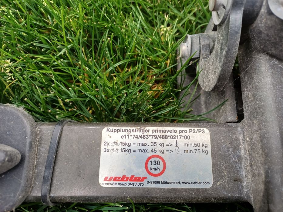 Bagażnik rowerowy na hak