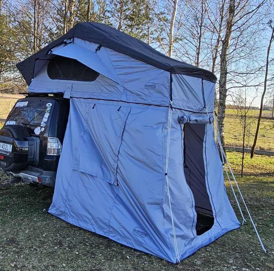Namiot Dachowy z oknami 3 osobowy model Extension 140x240 Mudmaster