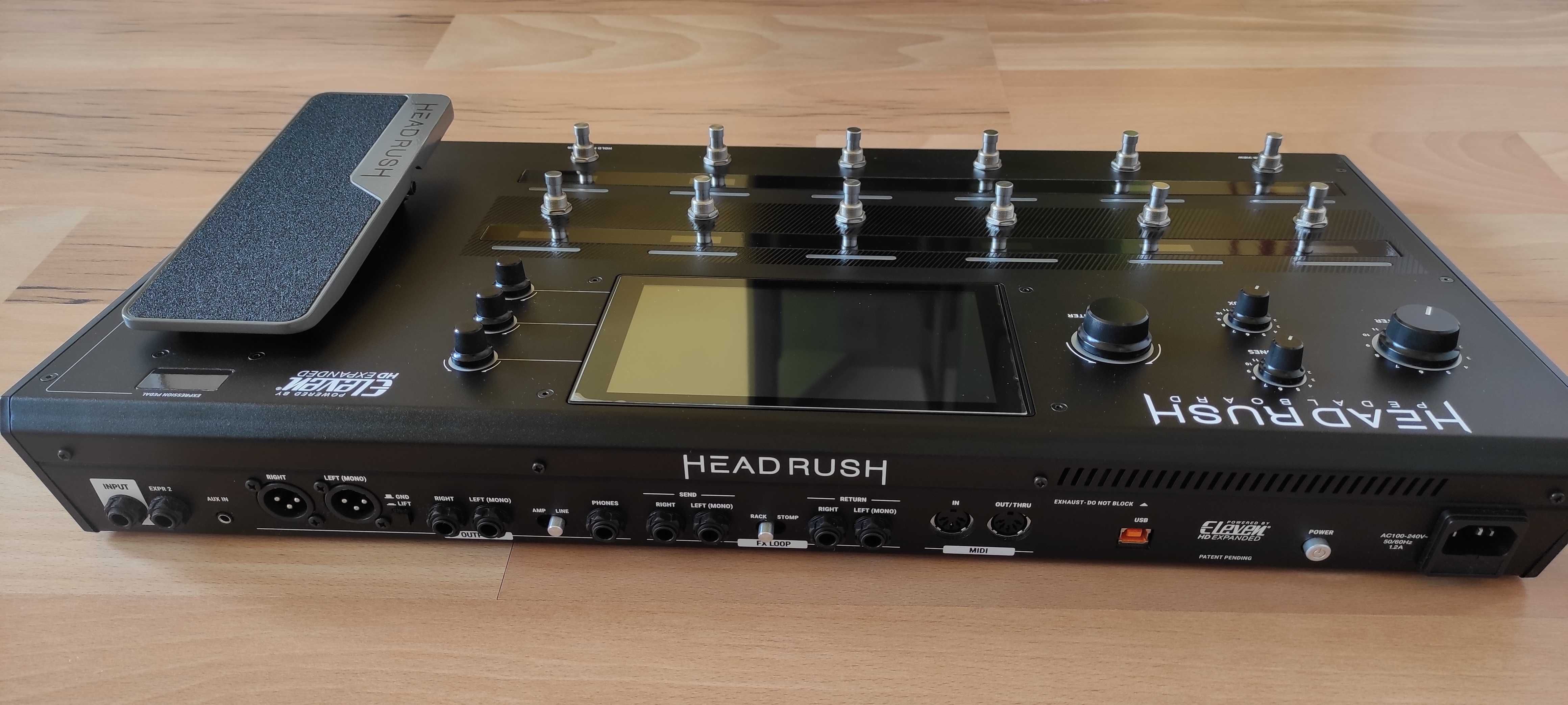 headrush pedalboard procesor gitarowy