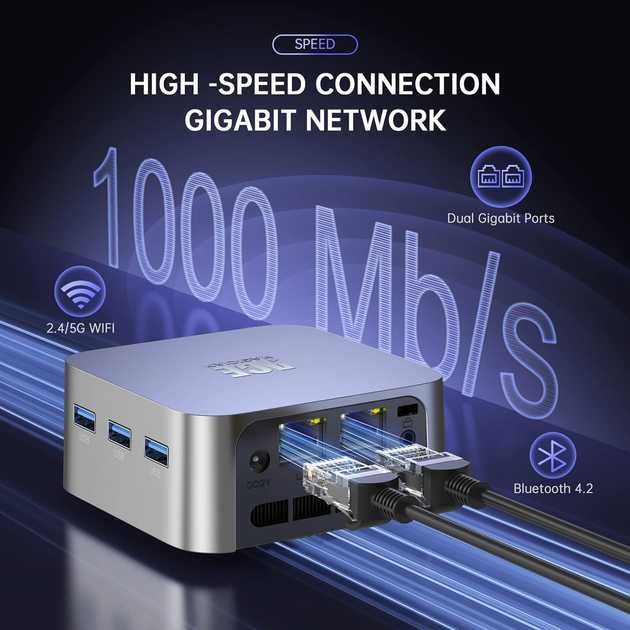 Міні ПК Acemagician T8 PLUS Intel Processor N100/ 16Gb DDR5/ 500 GB