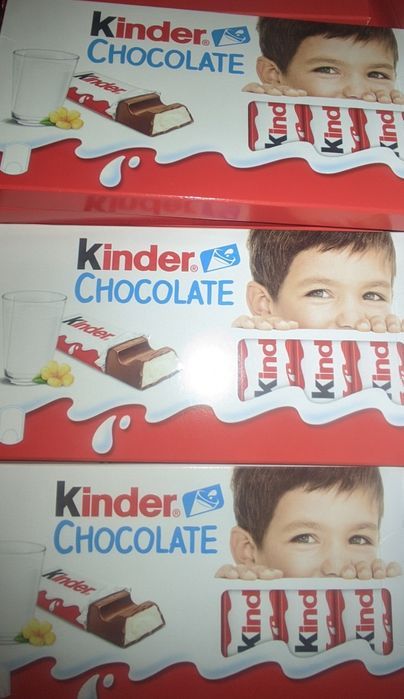 Kinder czekolada 100g x 10 1kg kinderki.