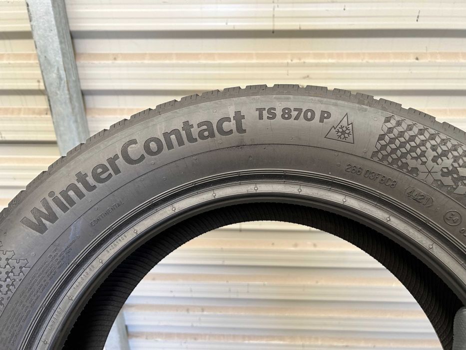 2szt zima 205/60R16 Continental TS870 7mm 2021r świetny stan! Z3114 gw