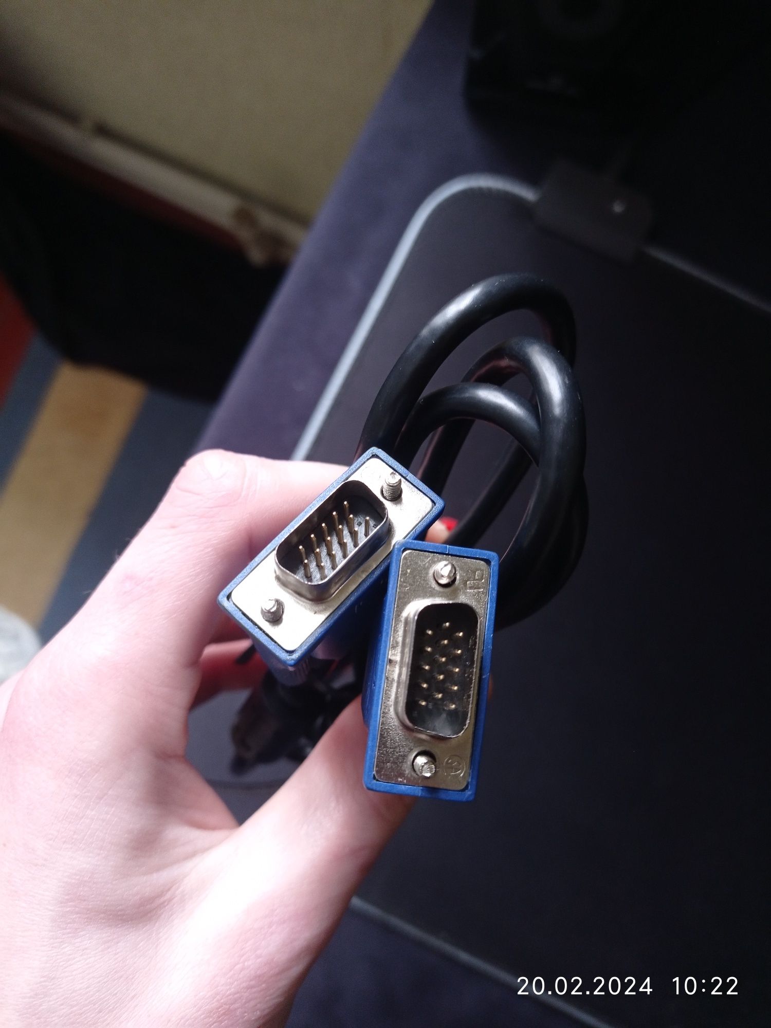 Новый VGA кабель (папа-папа) 1.5 м