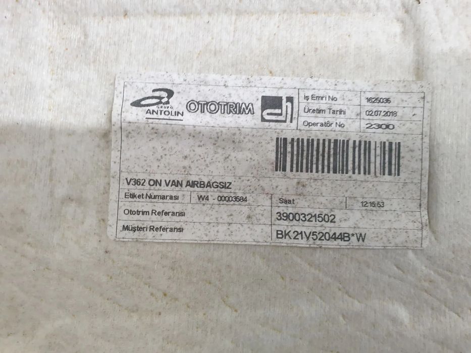 Forra de tejadilho FORD Transit Custom