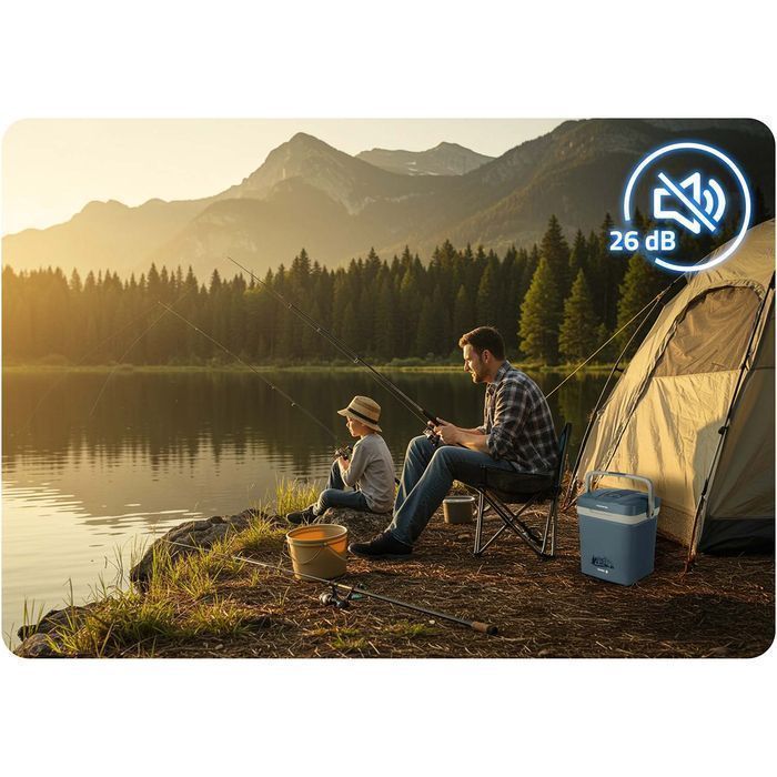 Lodówka turystyczna samochodowa 12V/230V USB FUNKCJA GRZANIA 26L