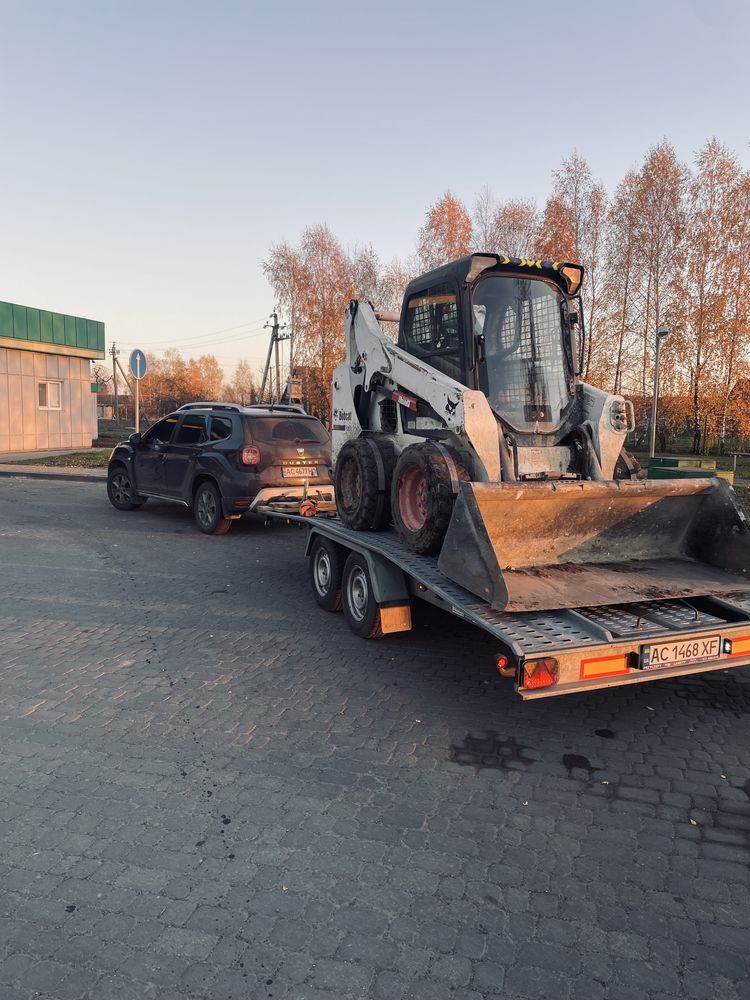Оренда Bobcat, бобкат гусеничний, прибирання снігу