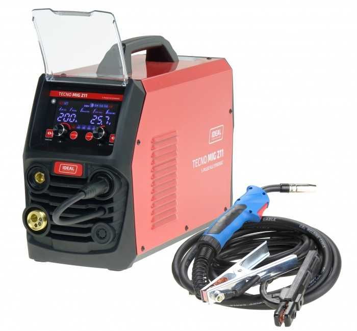 Spawarka migomat IDEAL TECNO MIG 211 S-PULSE z pulsem pod aluminium
