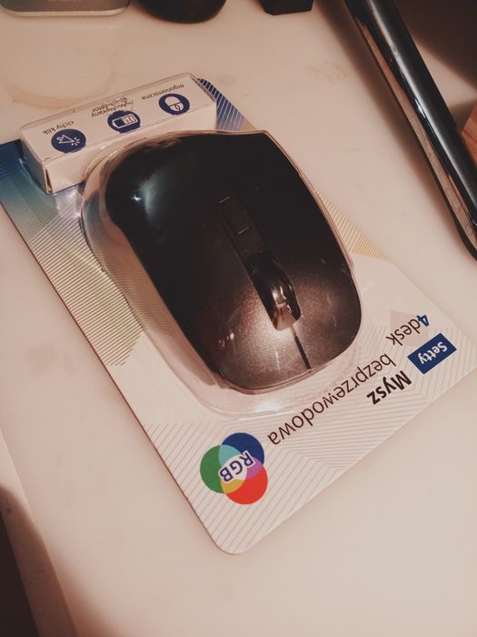 Mysz bezprzewodowa Setty RGB