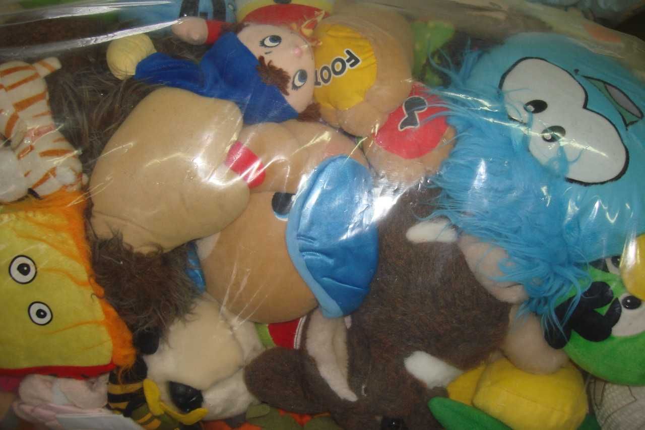 Іграшки м'які секонд хенд second hend від 1 кг кукла новий рік санта