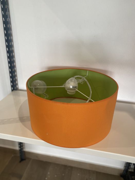 Candeeito laranja e verde