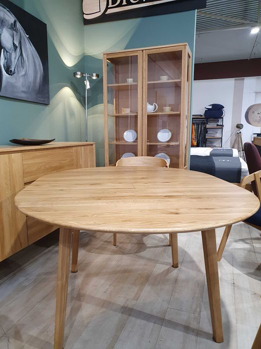 STÓŁ DĘBOWY DREWMAX ST 392 rozkładany kolekcja RETRO Promocja