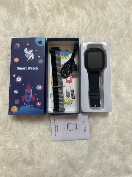 A137 nowy czarny smart watch dla dzieci dzwonienie