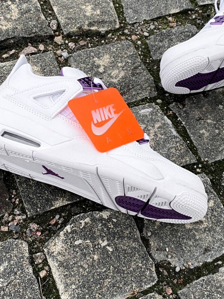 Sneakersy Nike Air Jordan 4 metallic purple