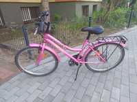 rower różowy używany