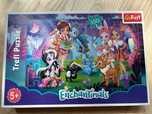 Puzzle Enchantimals Trefl 100 części Zabawa z przyjaciółmi, stan dobry