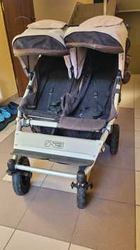 Wózek Mountainbuggy dla blizników.