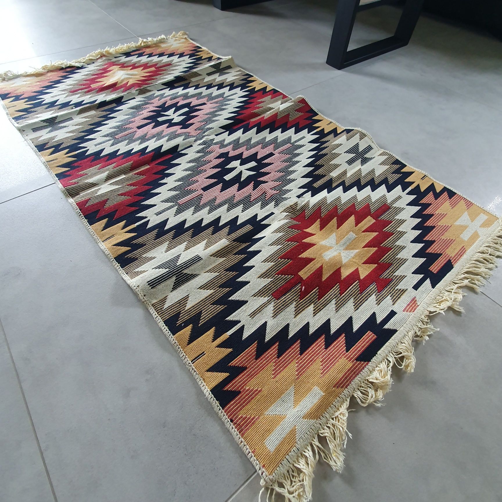 Nowy dywan BOHO 100% BAWEŁNA Premiun Turecki dywanik modny