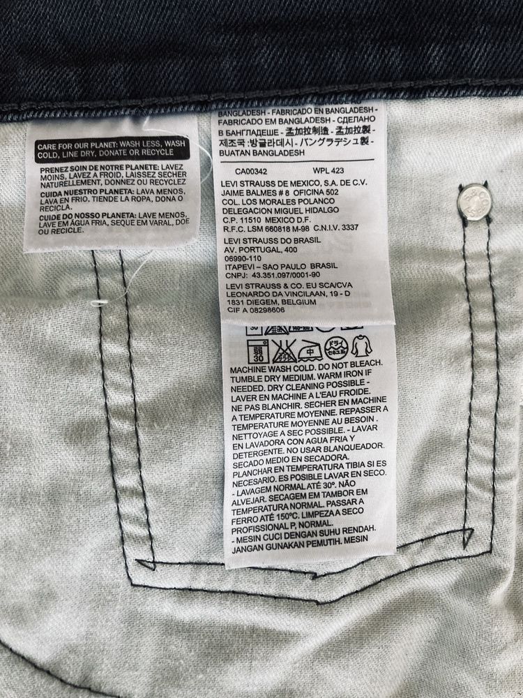 Męskie spodnie jeansy  Levis 541 W36 L32