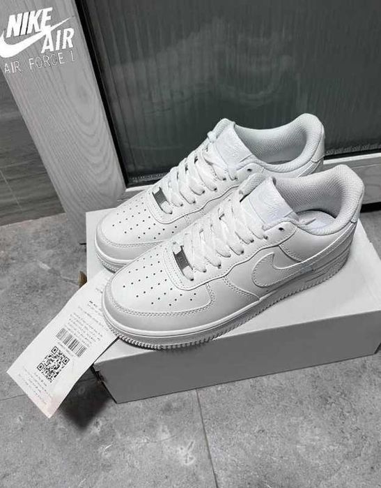 Buty Obuwie sportowe Nike_ Air_ Force_ 1_ Low '07_ Biały  R.45