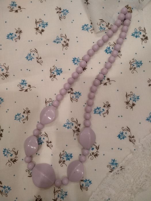 Буси ніжне намисто згарди вінтаж срср бусы бижутерия ссср колье