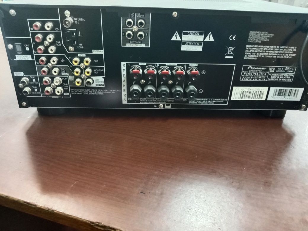 Ресивер Pioneer vsx-417