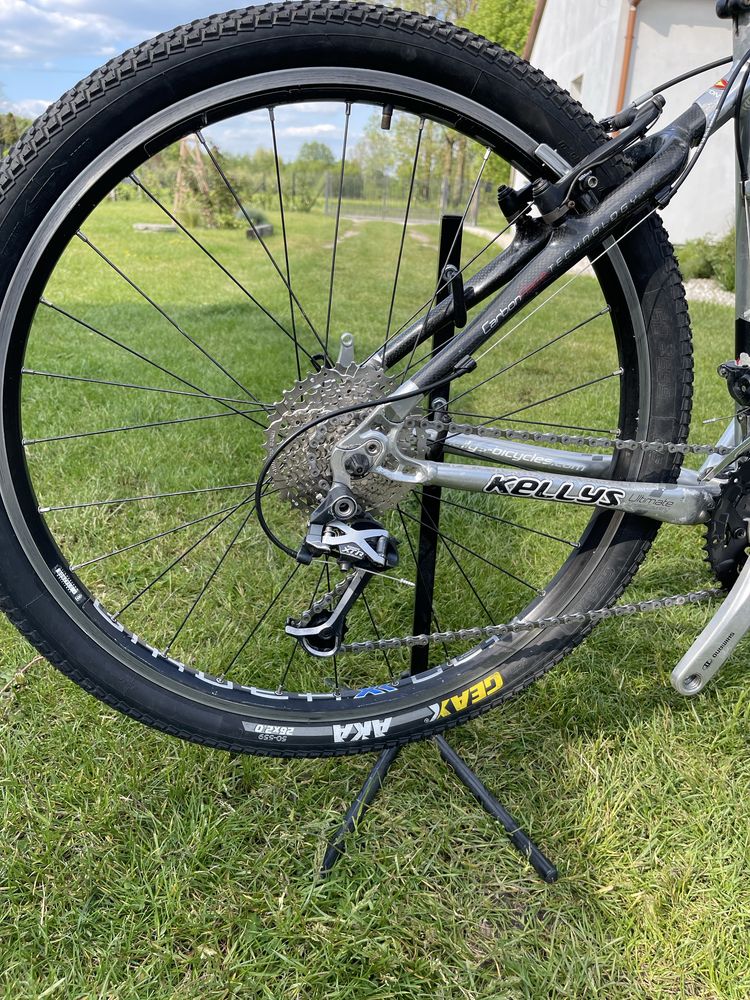 Kellys  hacker rower mtb kola 26 cali rama 17,5 cala